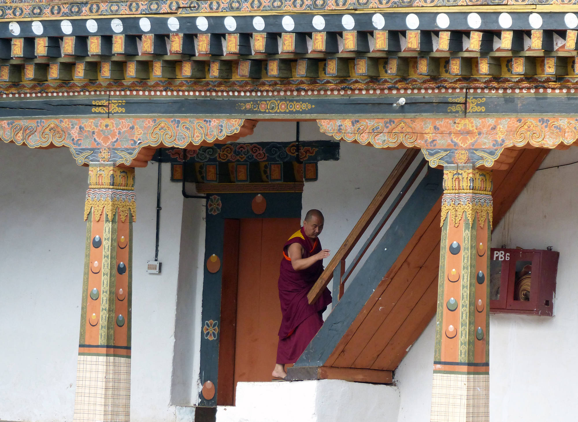 Monk in Bhutan | Yvanne Teo